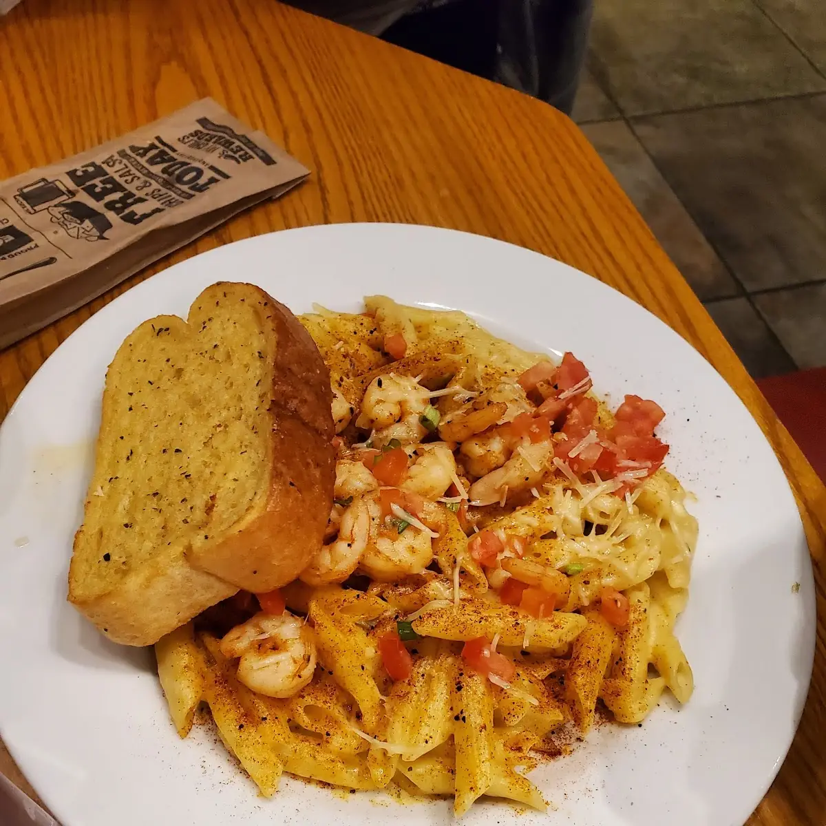 Cajun Shrimp Pasta