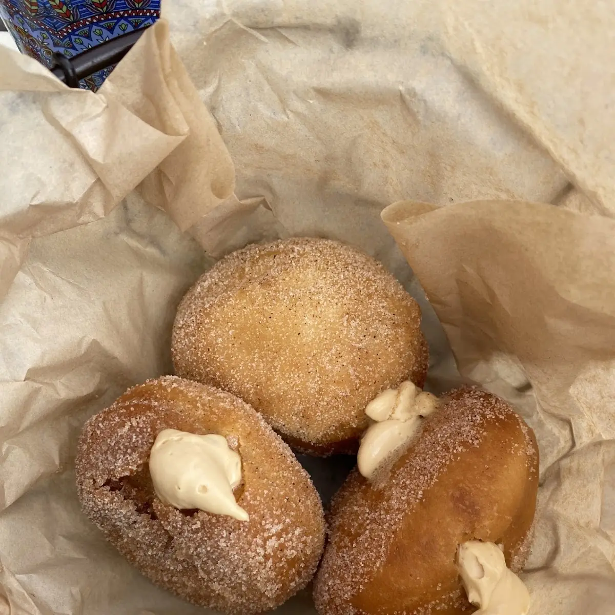 Dulce De Leche Cream Donuts