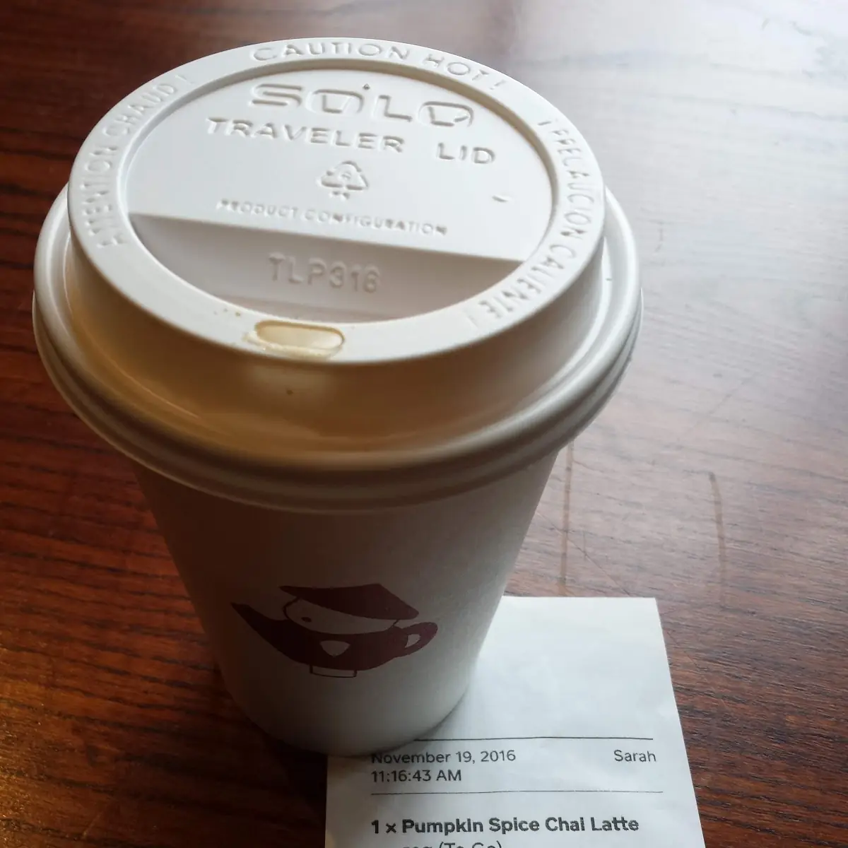 Pumpkin Spice Chai Latte