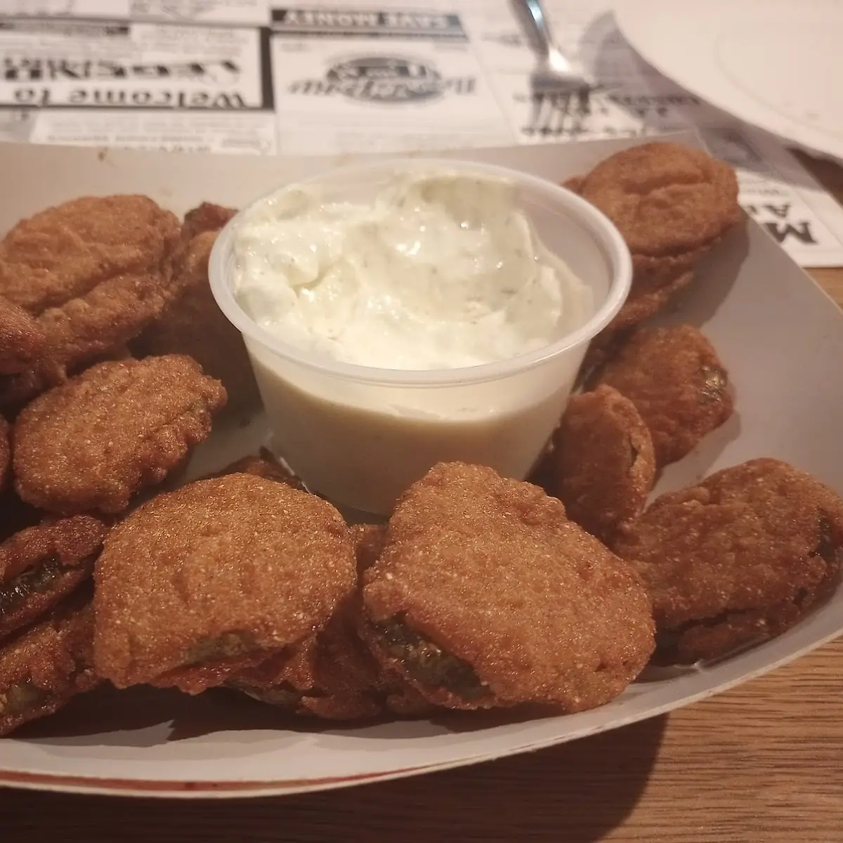 Deep Fried Pickle Chips
