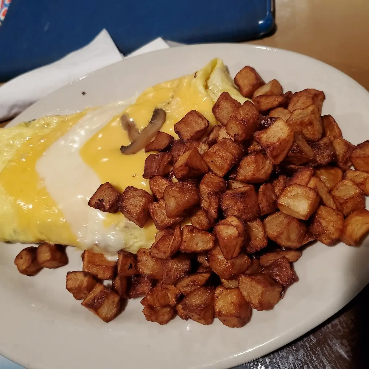 3 Egg and Ham and Cheese Omelet