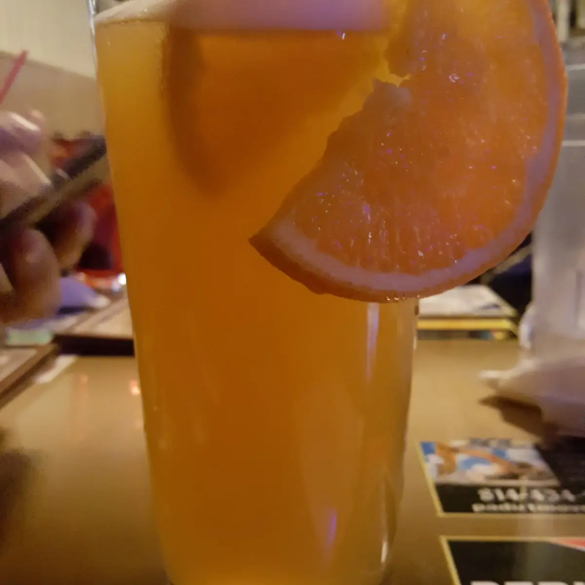 Tall Blue Moon Belgian White