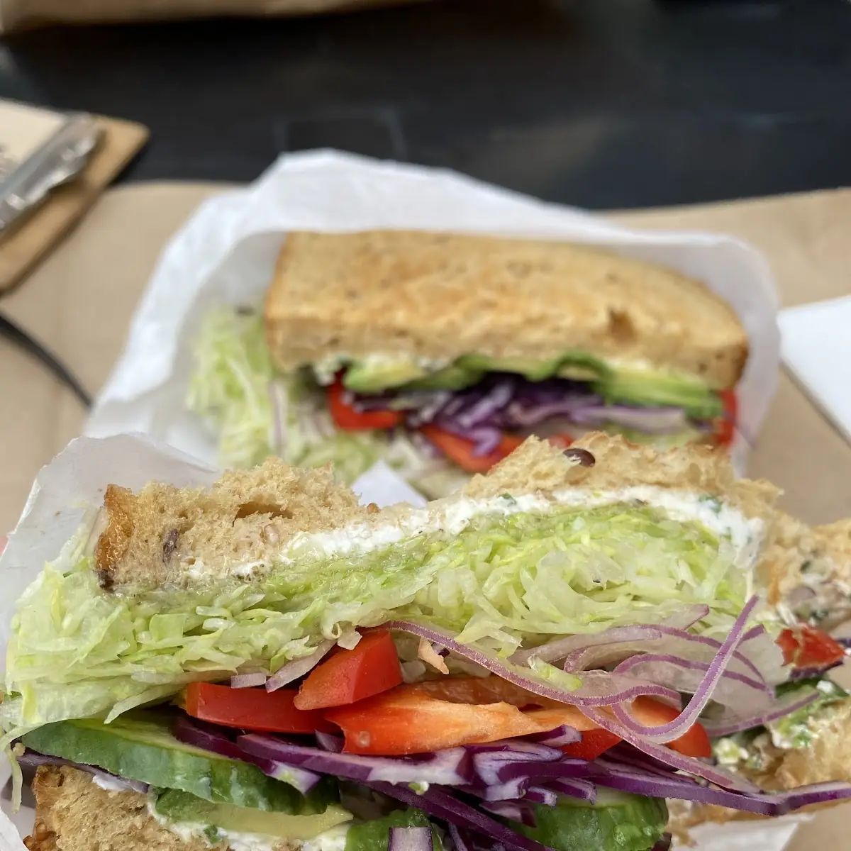 Jim - Vegan Salad Sandwich