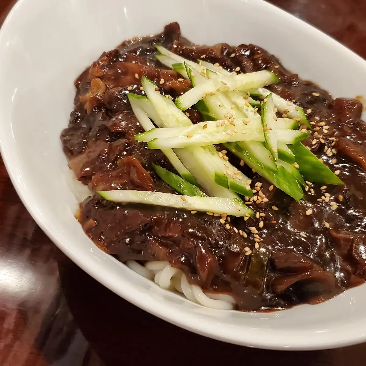 Jjajangmeon Black Beans Noodles
