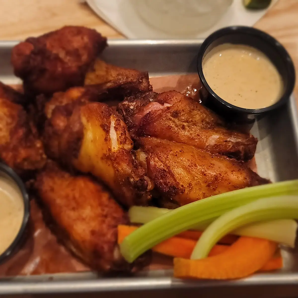 Onion Rings Smoked Wings