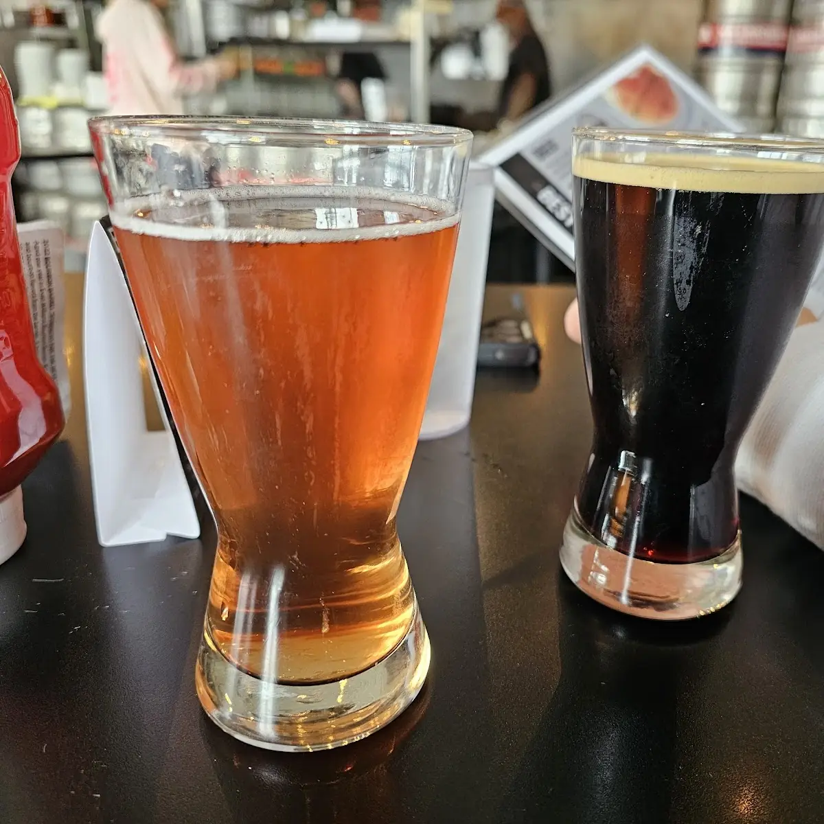 Wild Berry Ale and Nitro Stout