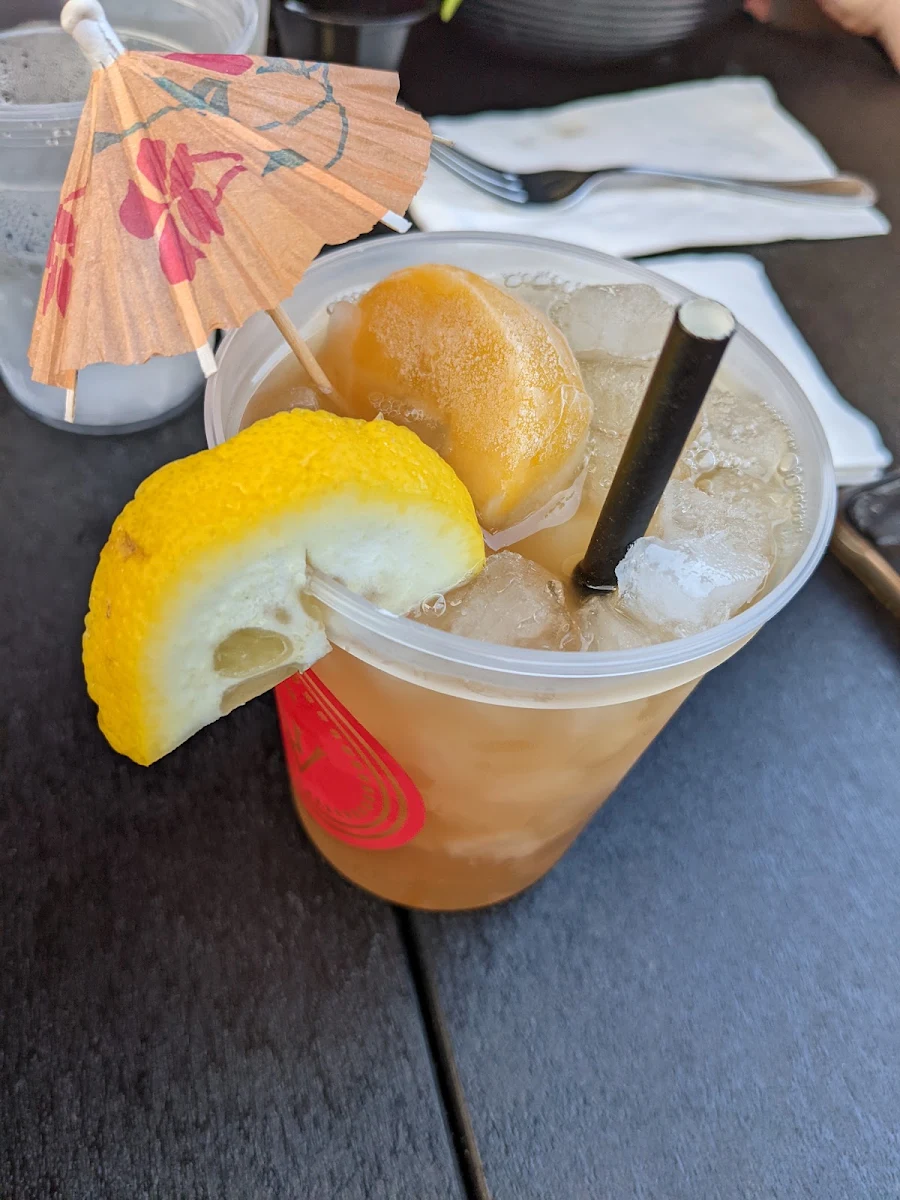 Bourbon Honey Peach Tea
