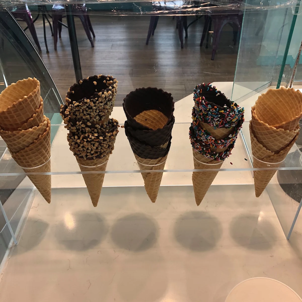 Dipped Waffle Cone