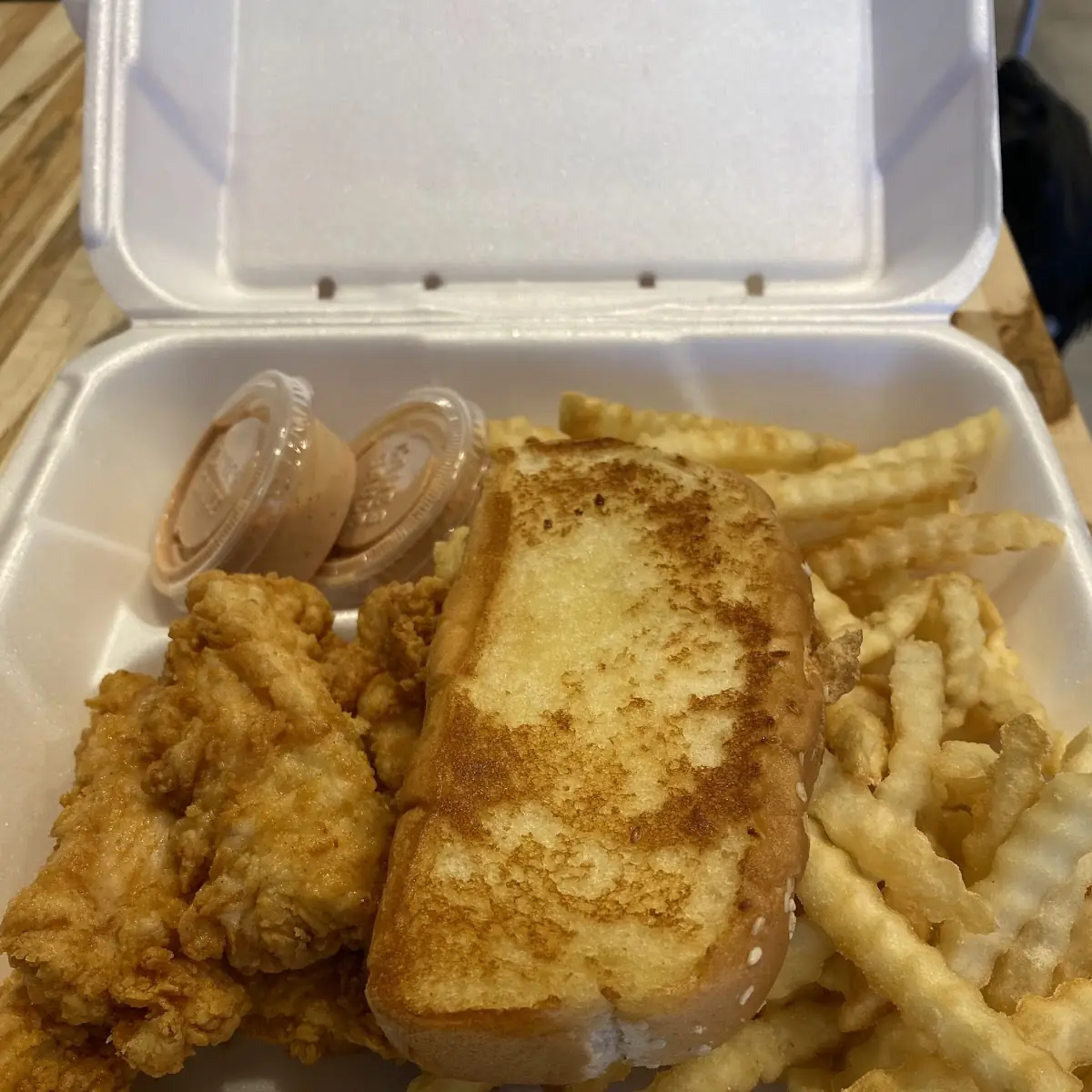 Chicken Strips with Fries