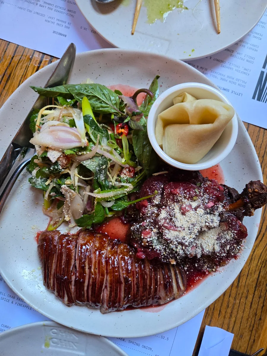 Crispy Duck, Chin Chin