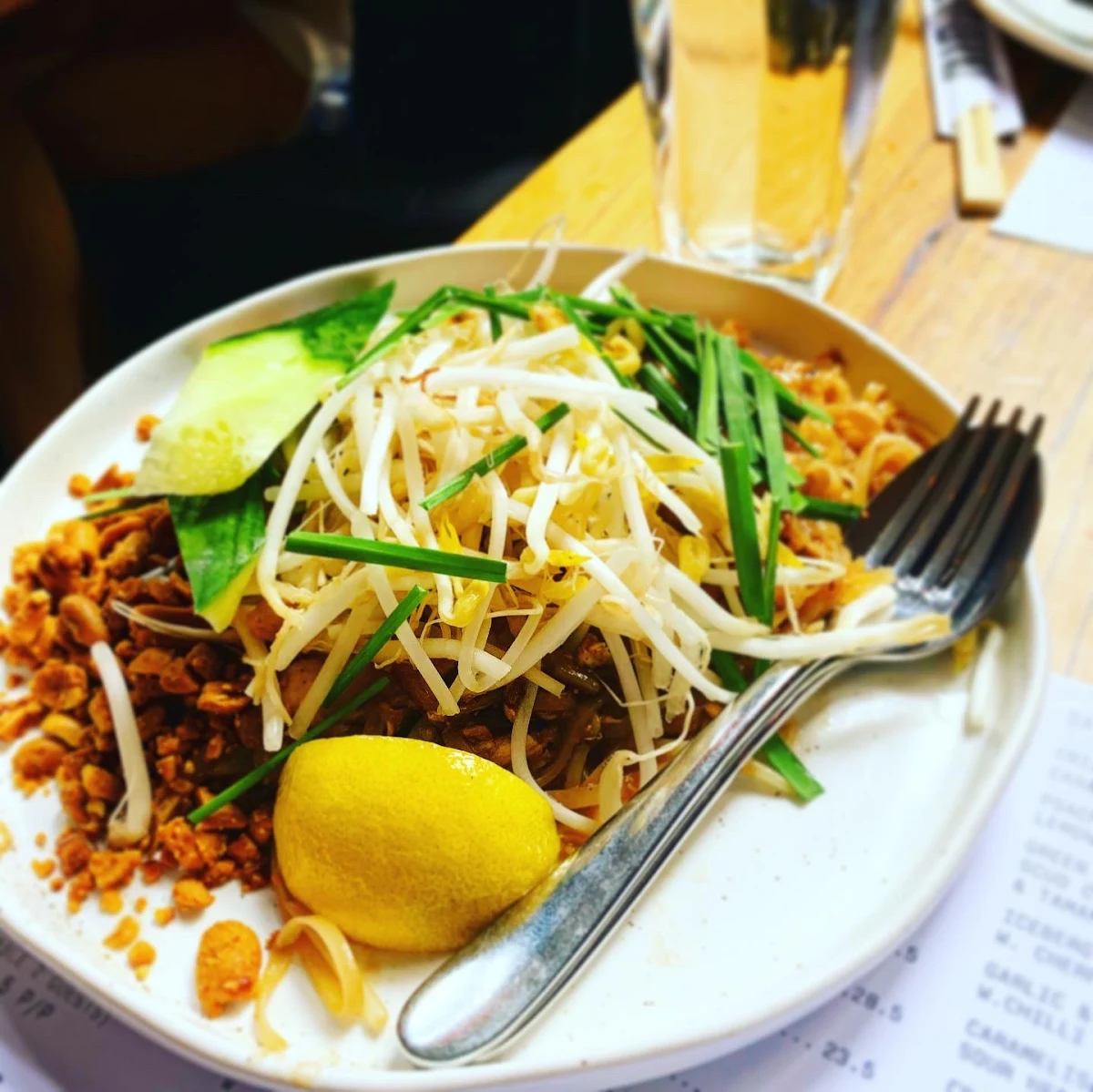 Pad Thai Noodles, Chin Chin