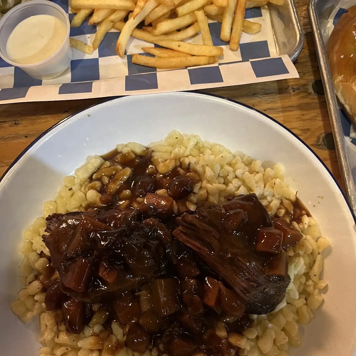 Short Rib Spaetzle