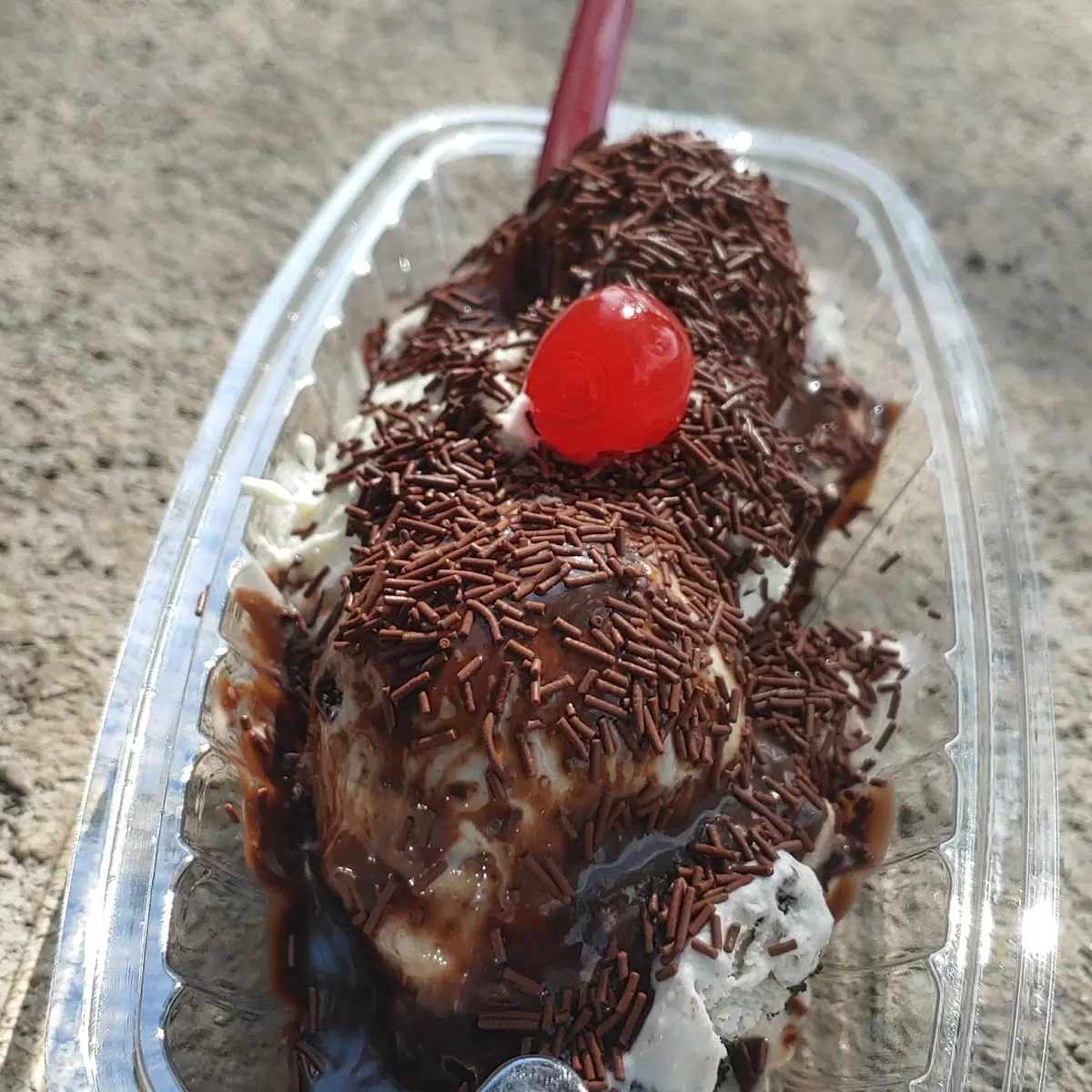 Cookie Monster Sundae