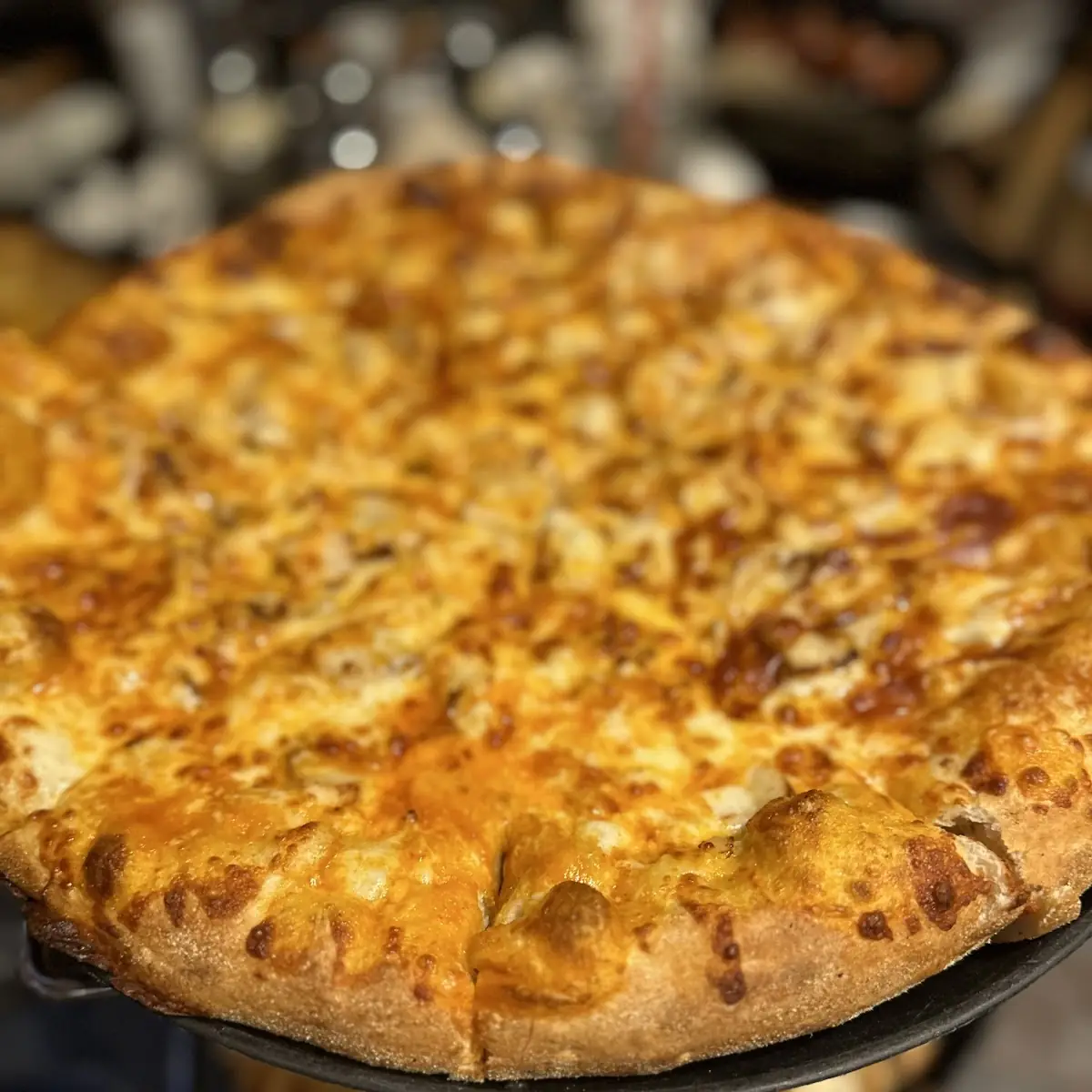 Southwest Buffalo Chicken Pizza