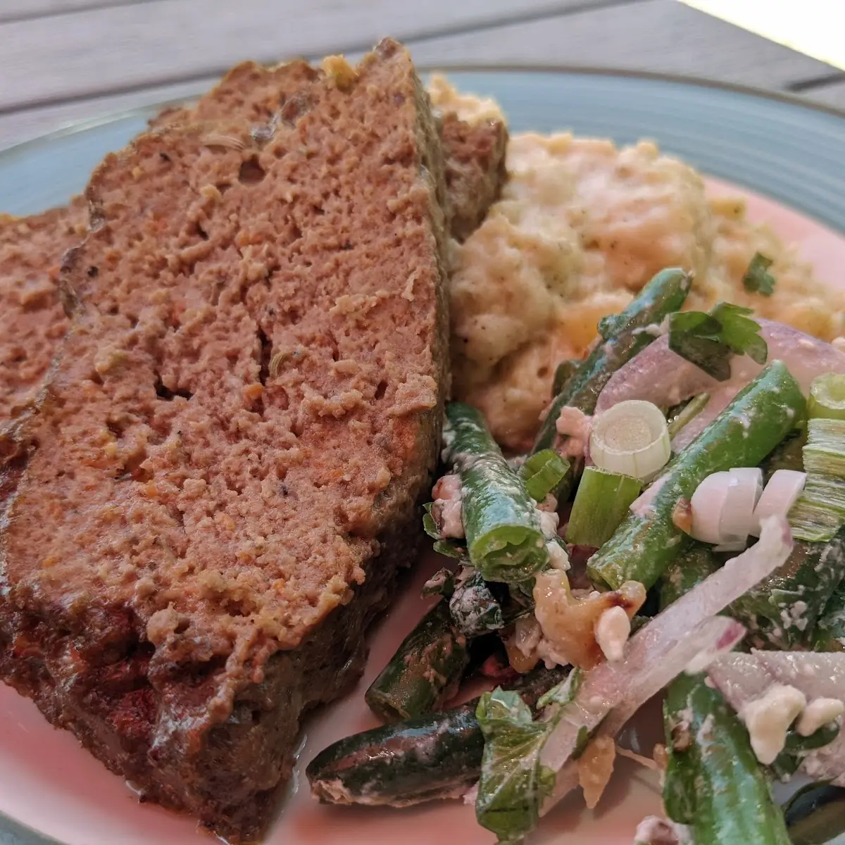 Green Bean Blue Cheese Salad