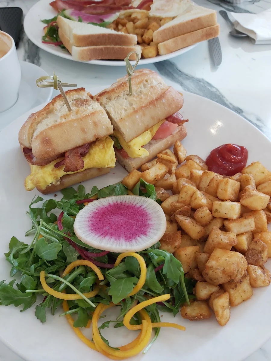 Breakfast Sandwich, Evviva Breakfast and Lunch
