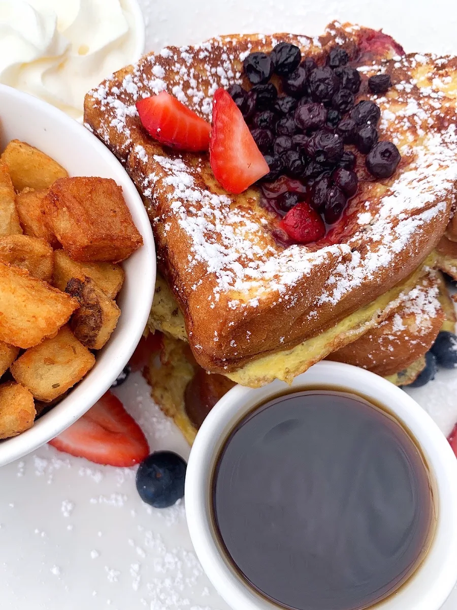 Challah French Toast, Evviva Breakfast and Lunch