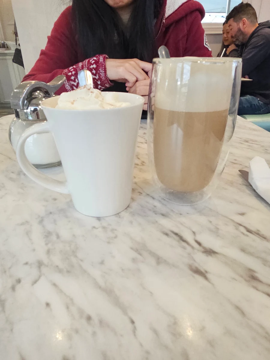 Maple Latte, Evviva Breakfast and Lunch