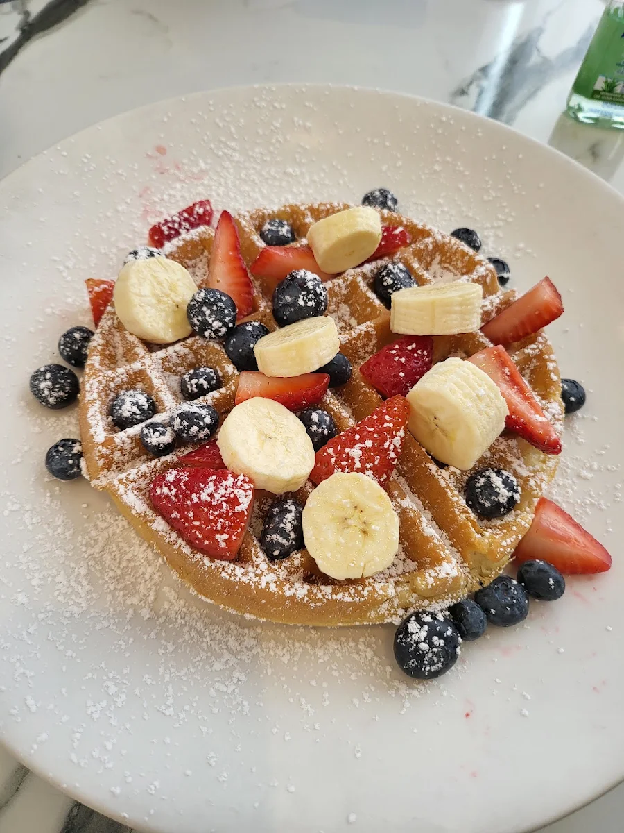 Nutella Waffle, Evviva Breakfast and Lunch