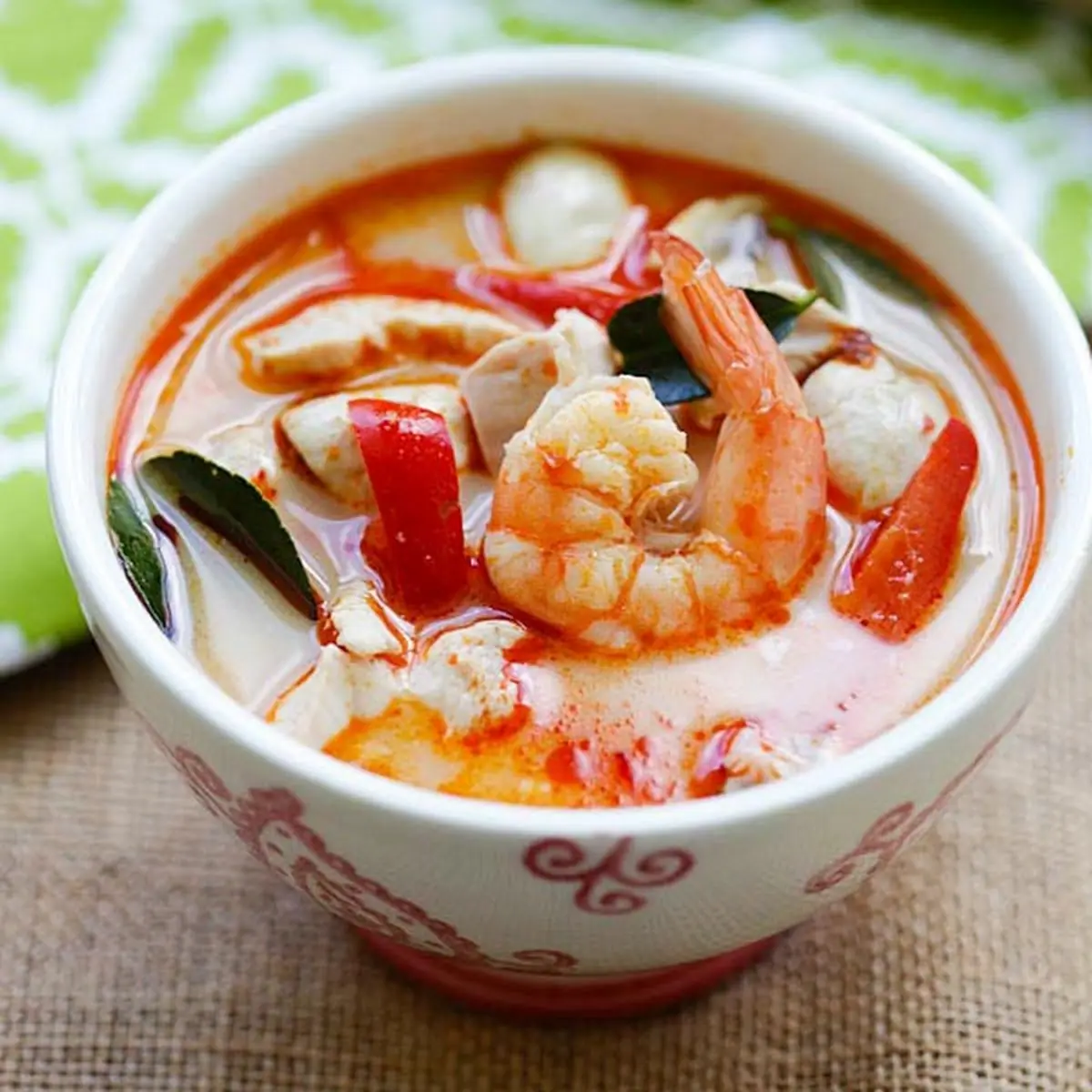 Tom Yum Koong Shrimp
