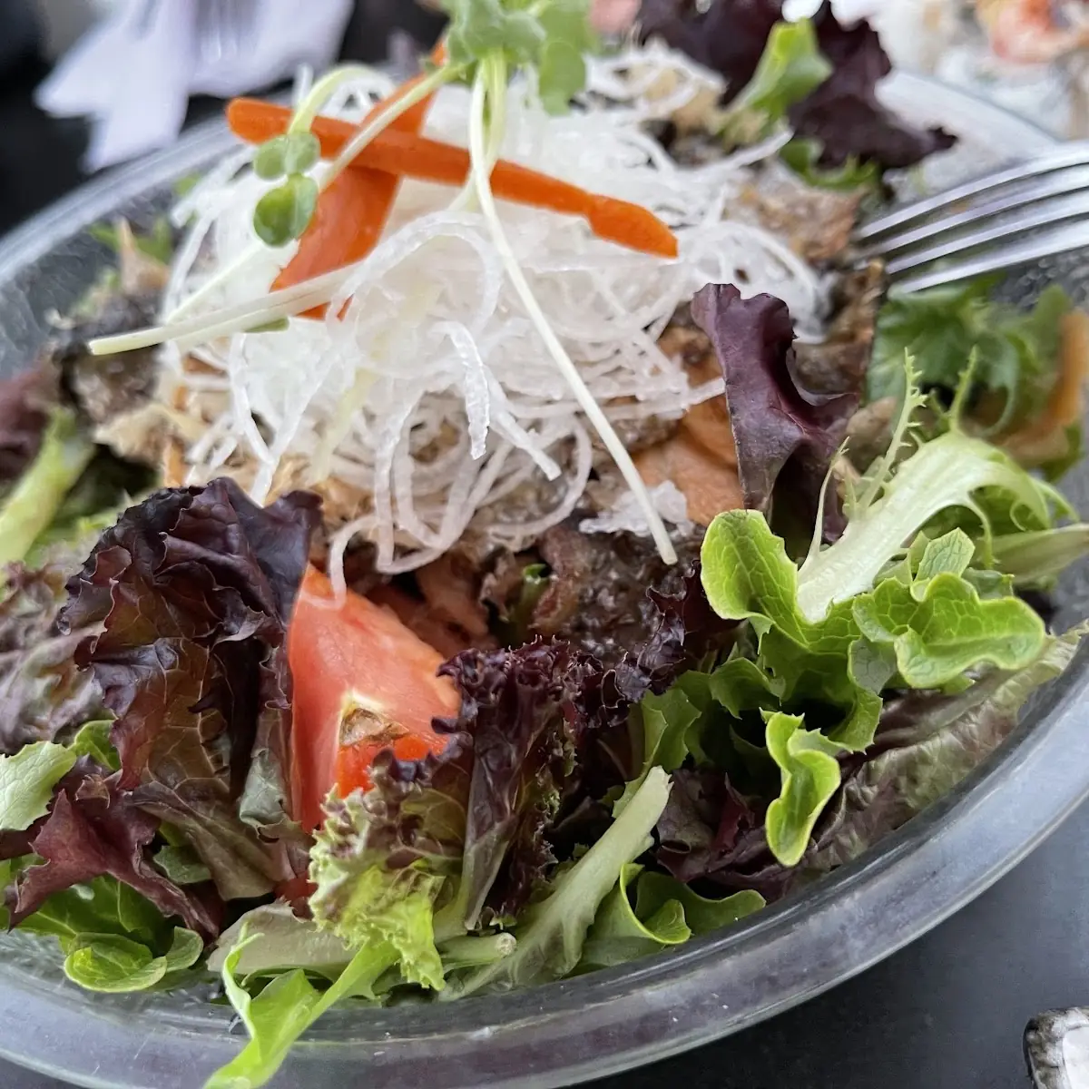 Grilled Salmon Salad