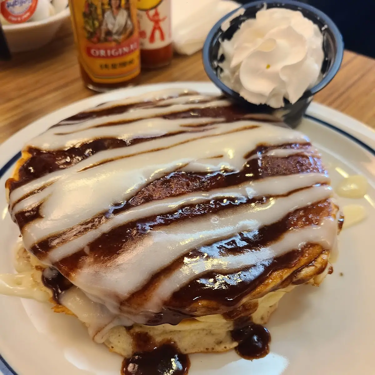 Cinn-A-Stack Pancakes