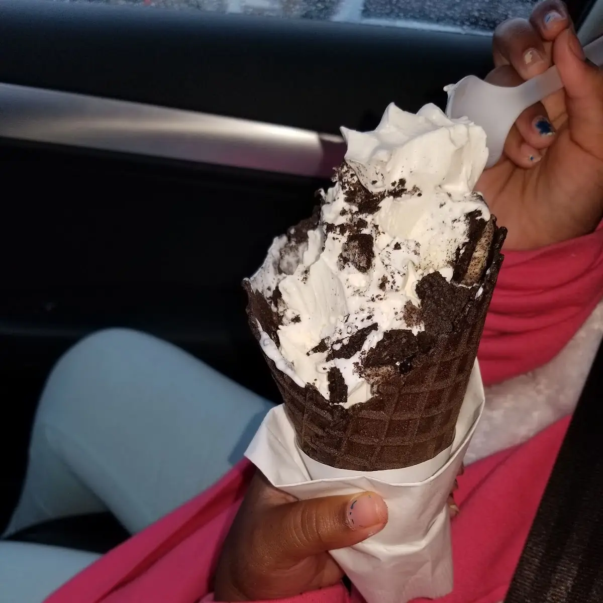 Oreo Cookie Blast Cone