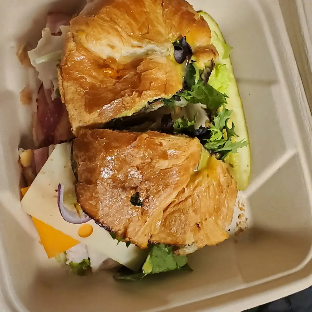 King Club on Croissant Bun