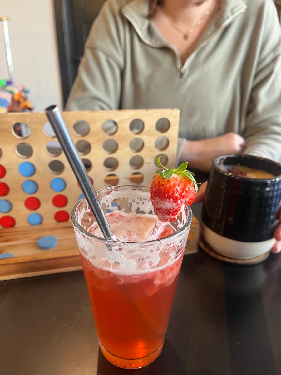 Strawberry Iced Black Tea