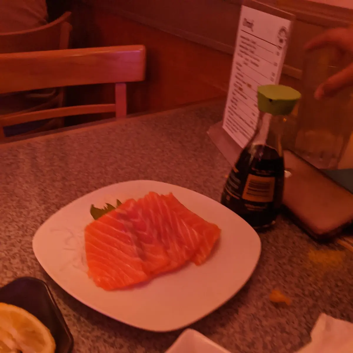 Salmon Sashimi