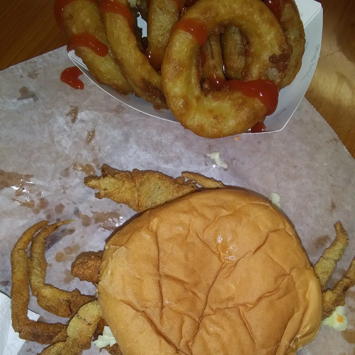 Soft Shell Crab Burger
