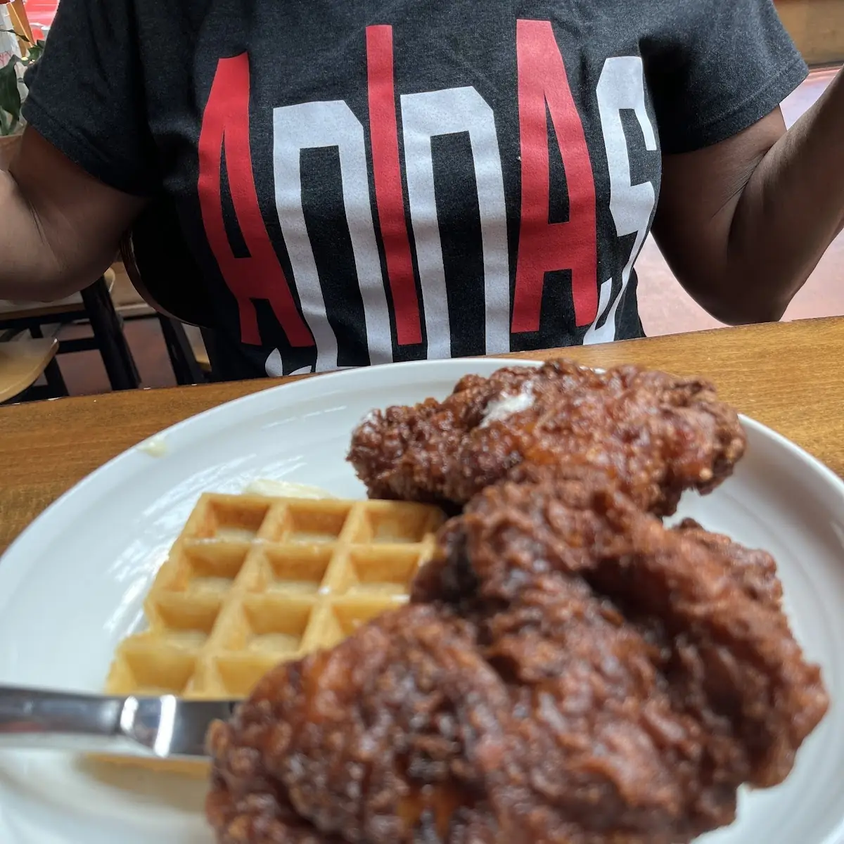 Chicken Waffle Sammy