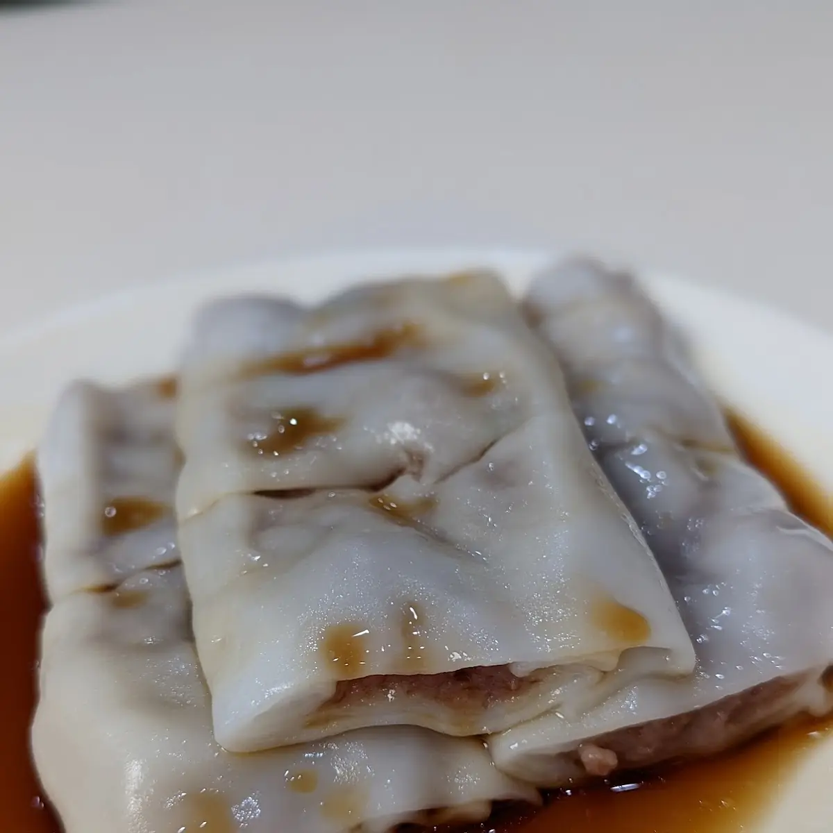 Steamed Rice Noodle Roll Beef