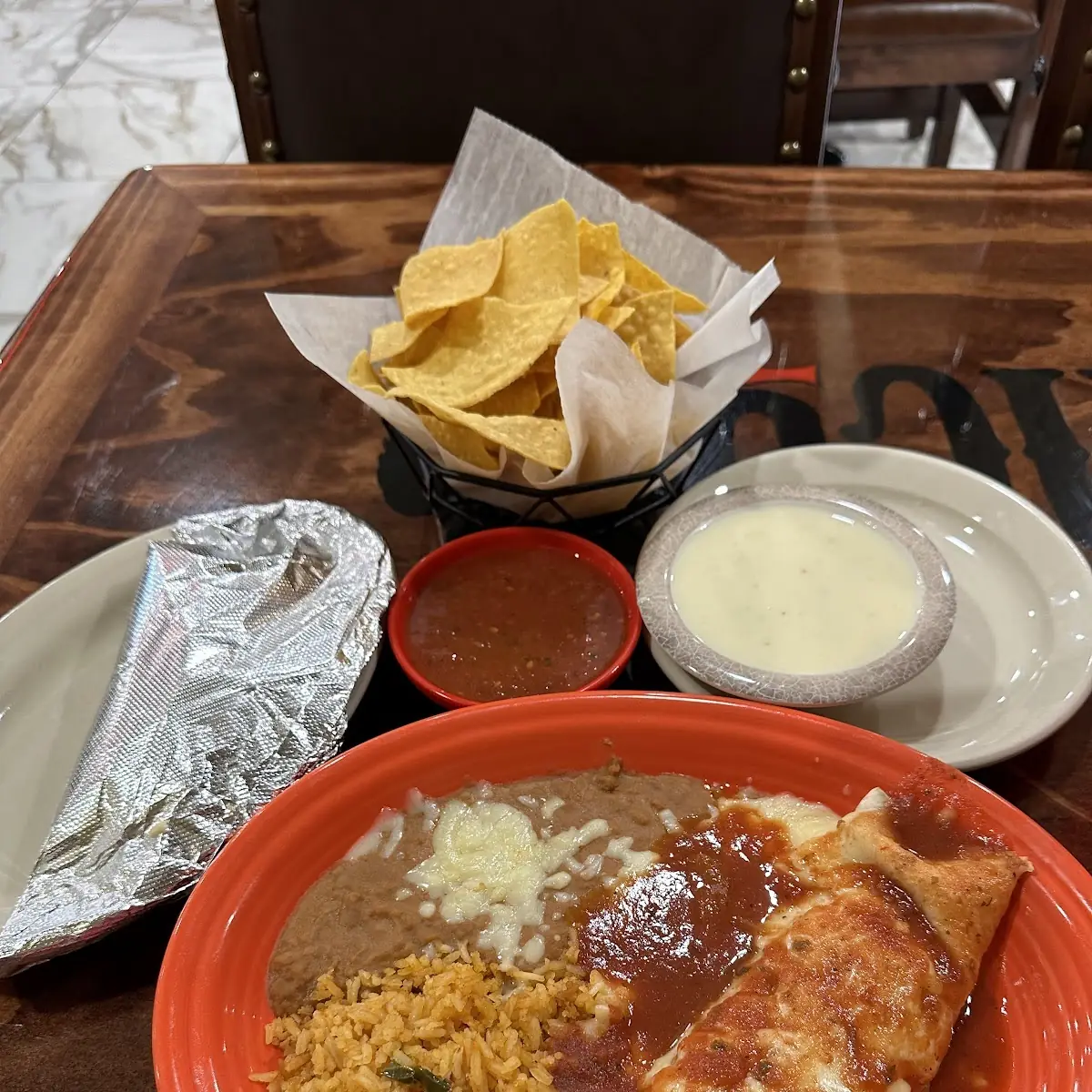 Chicken Fajitas Lunch