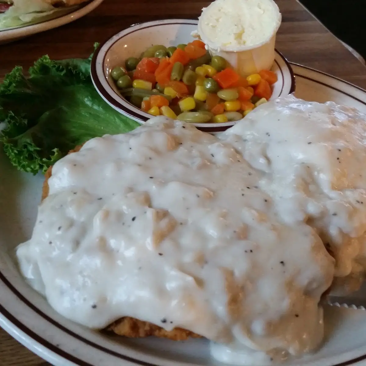 Chicken Fried Steak with Mashed Potatoes
