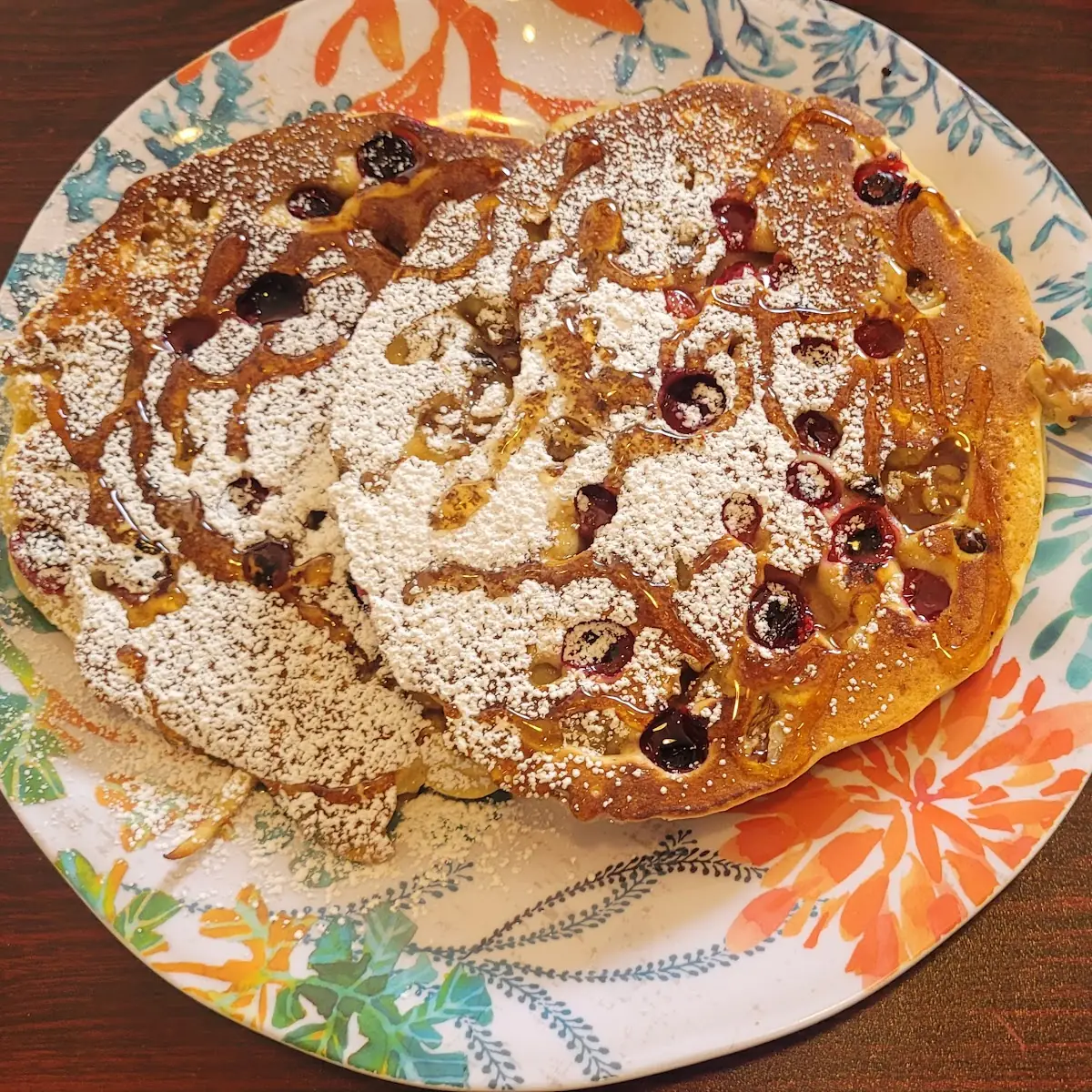 Cranberry Walnut Pancakes