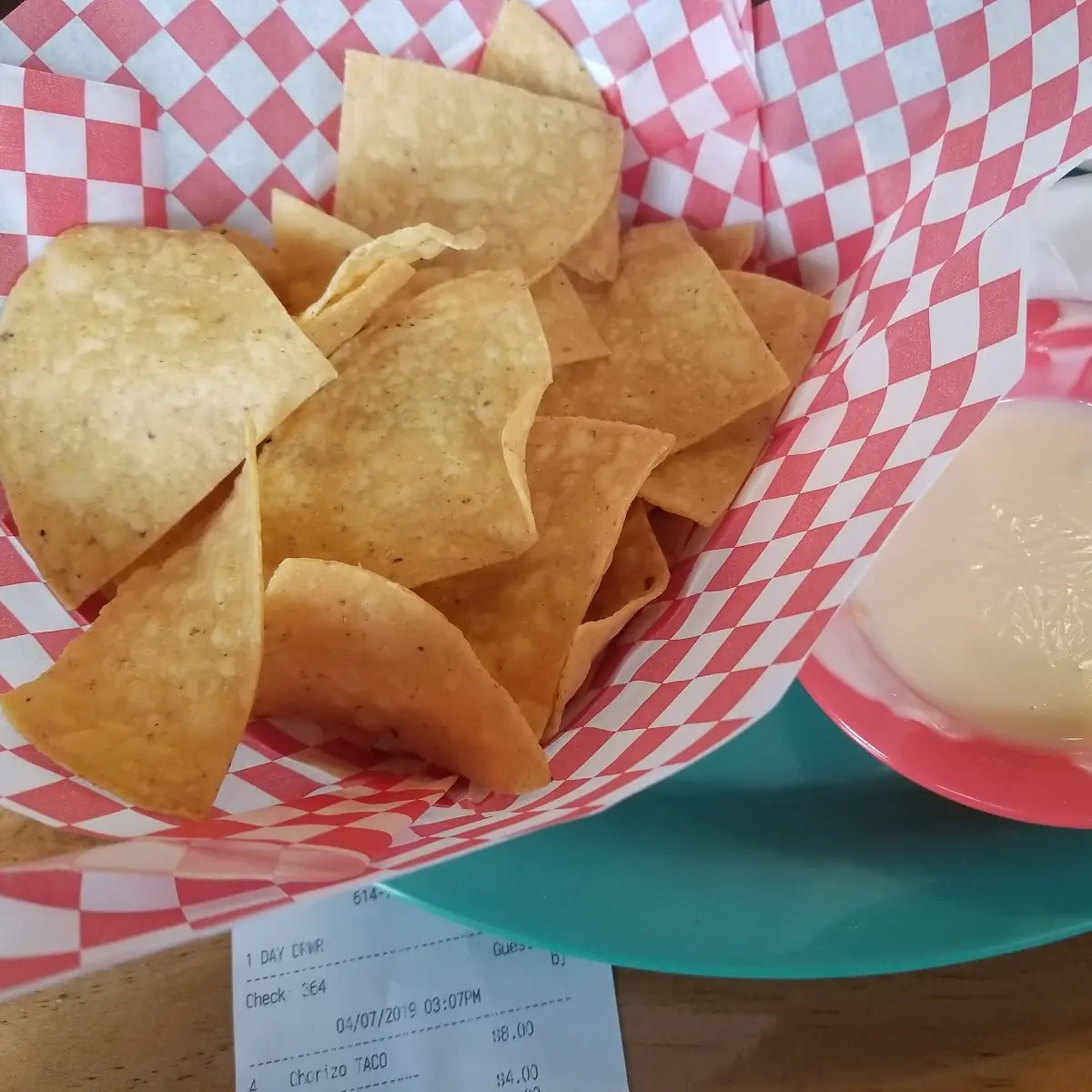 Chips and Queso Dip