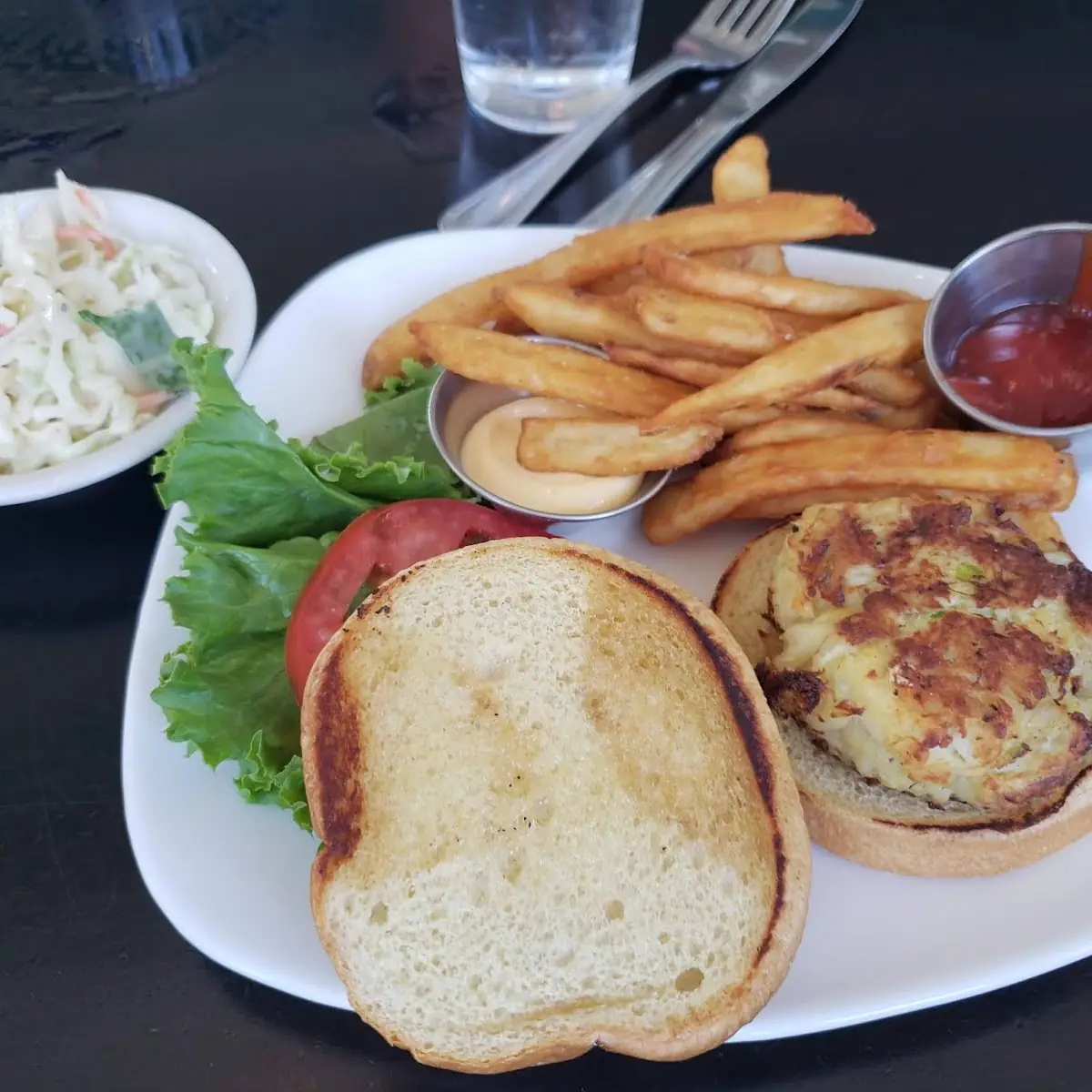 Crab Cake Sandwich