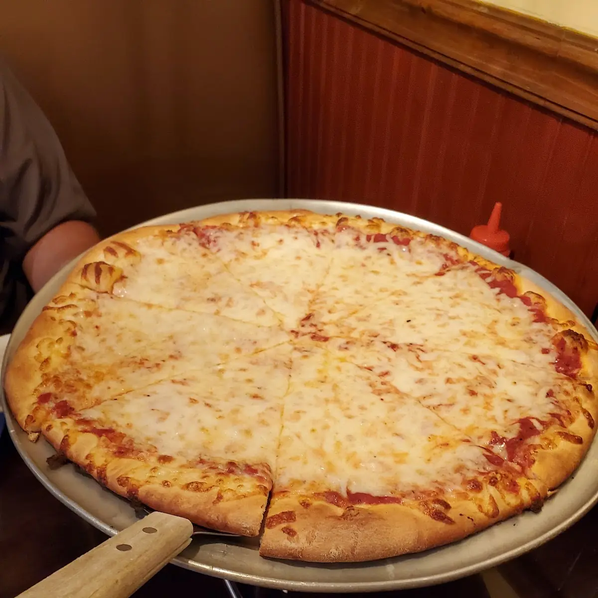 Large Pie Extra Cheese Pizza Aka Heaven