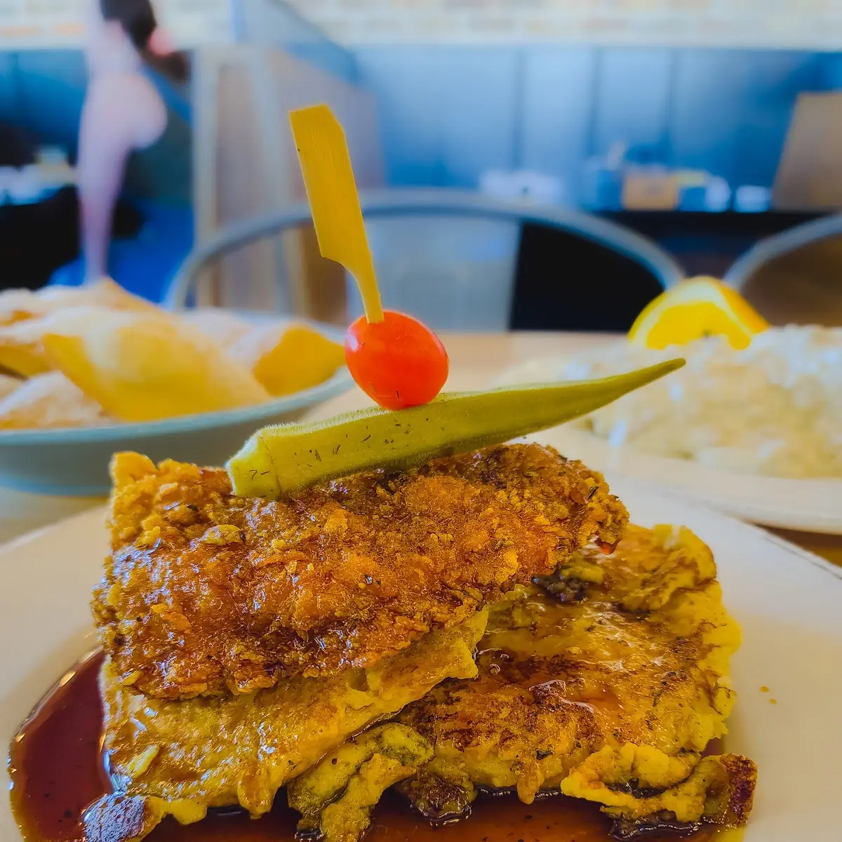 Chicken and Waffles