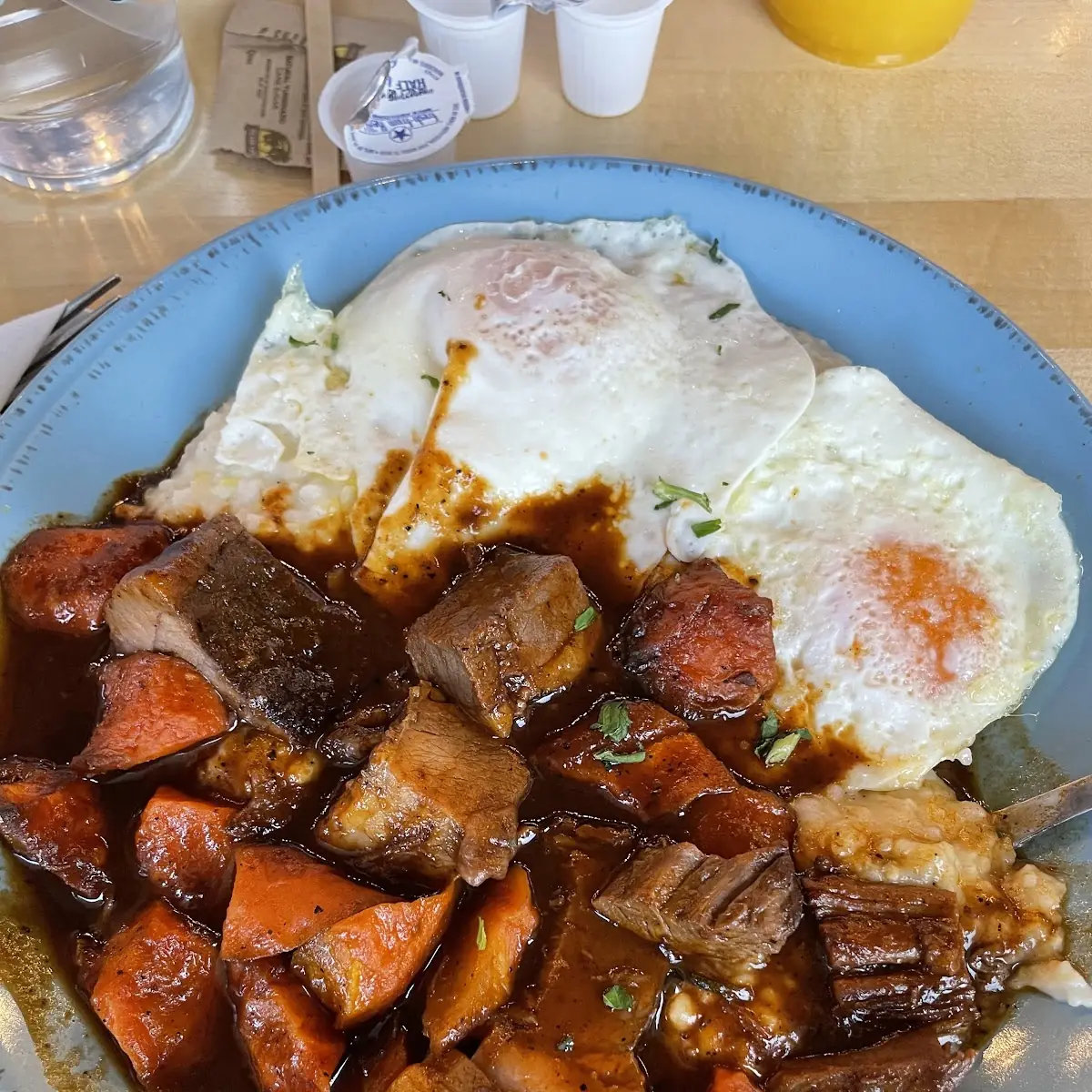 Pot Roast & Eggs
