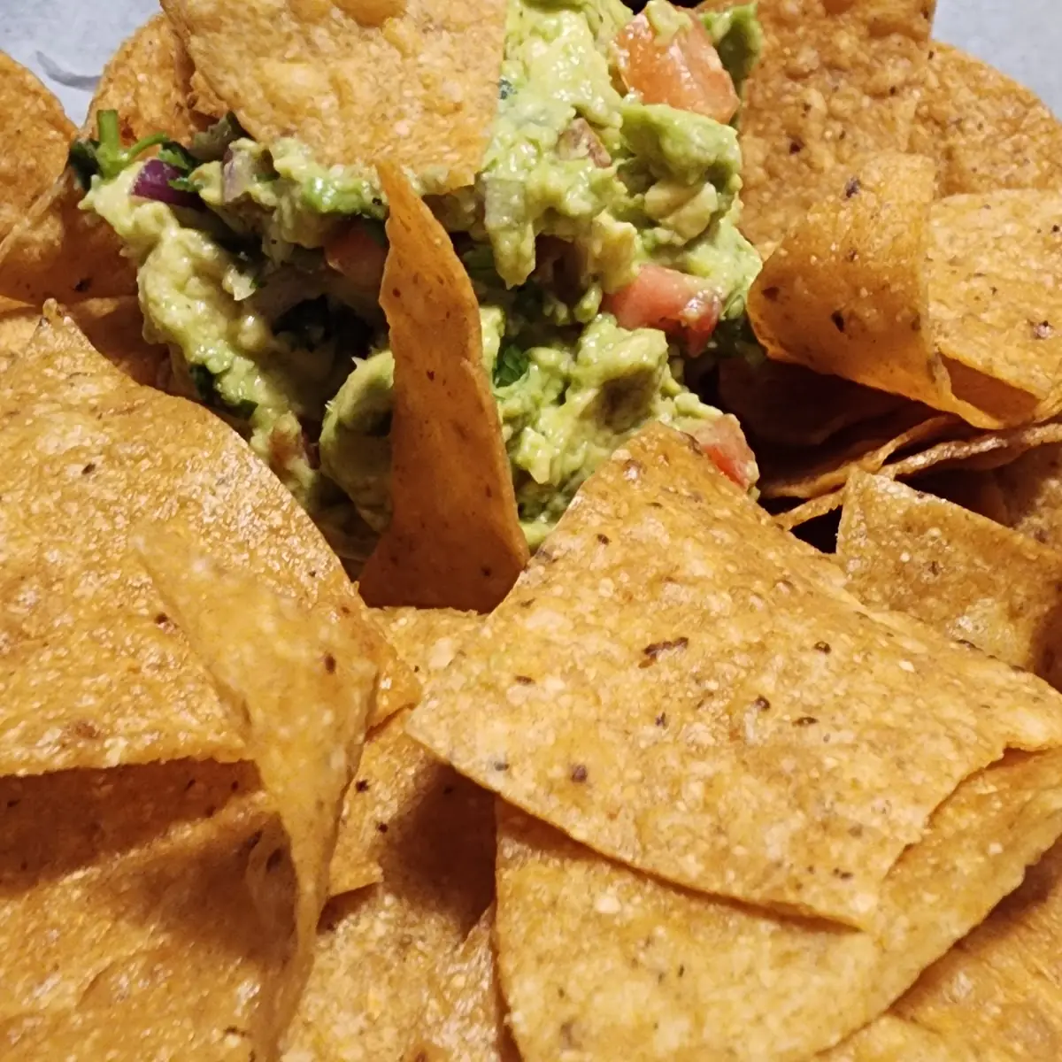 Guacamole and Tortilla Chips