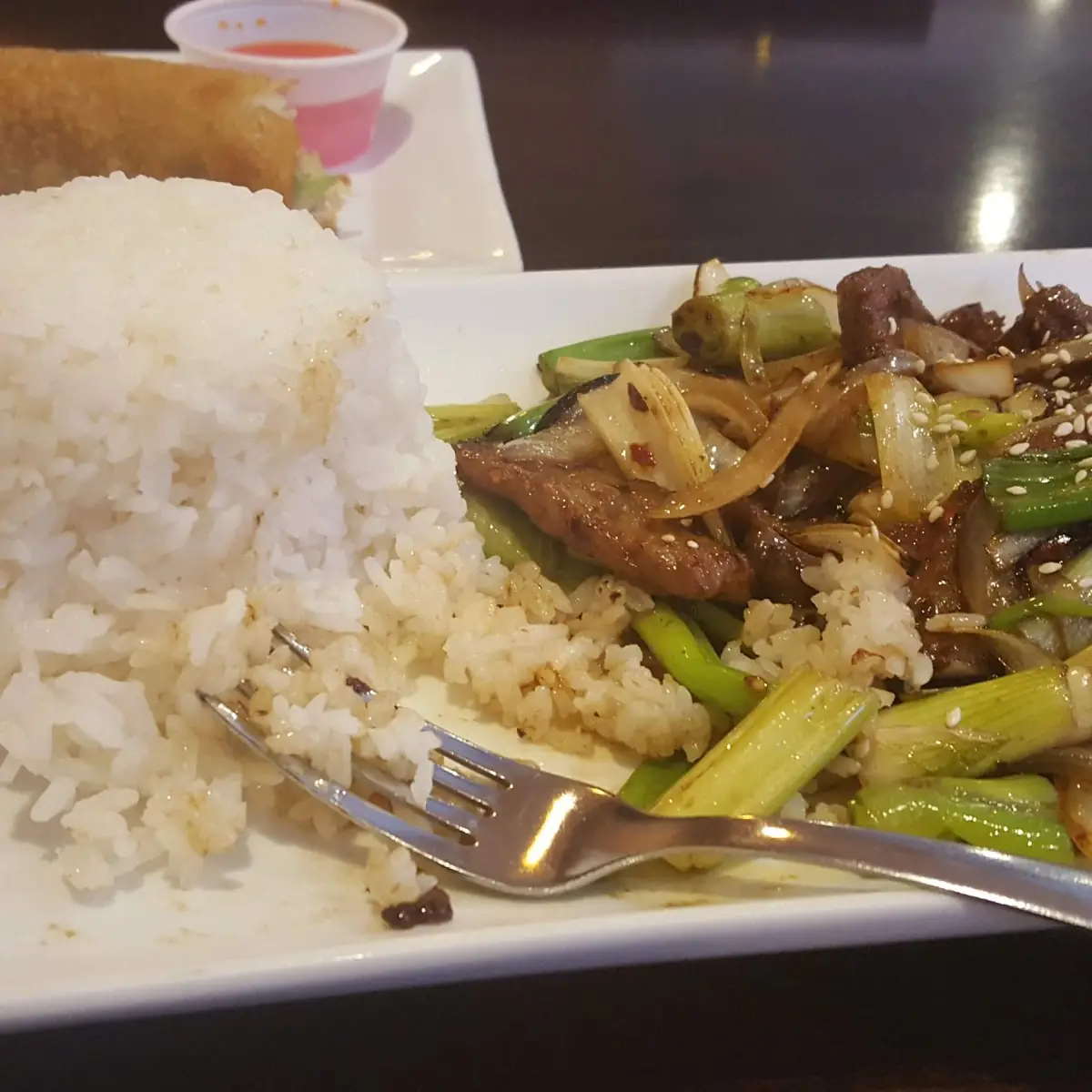 Beef Bulgogi with Steamed Rice
