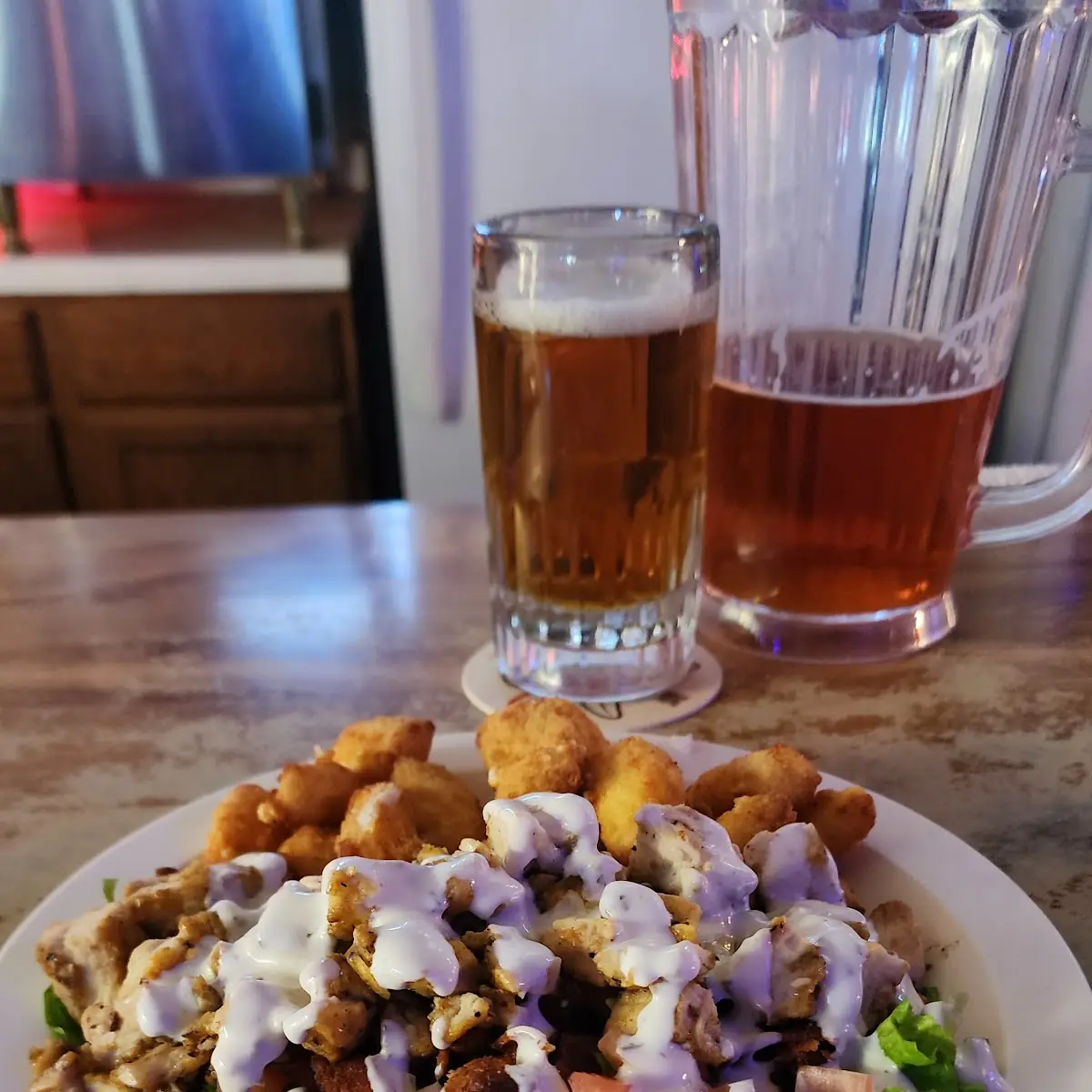 Buffalo Chicken Wrap Salad
