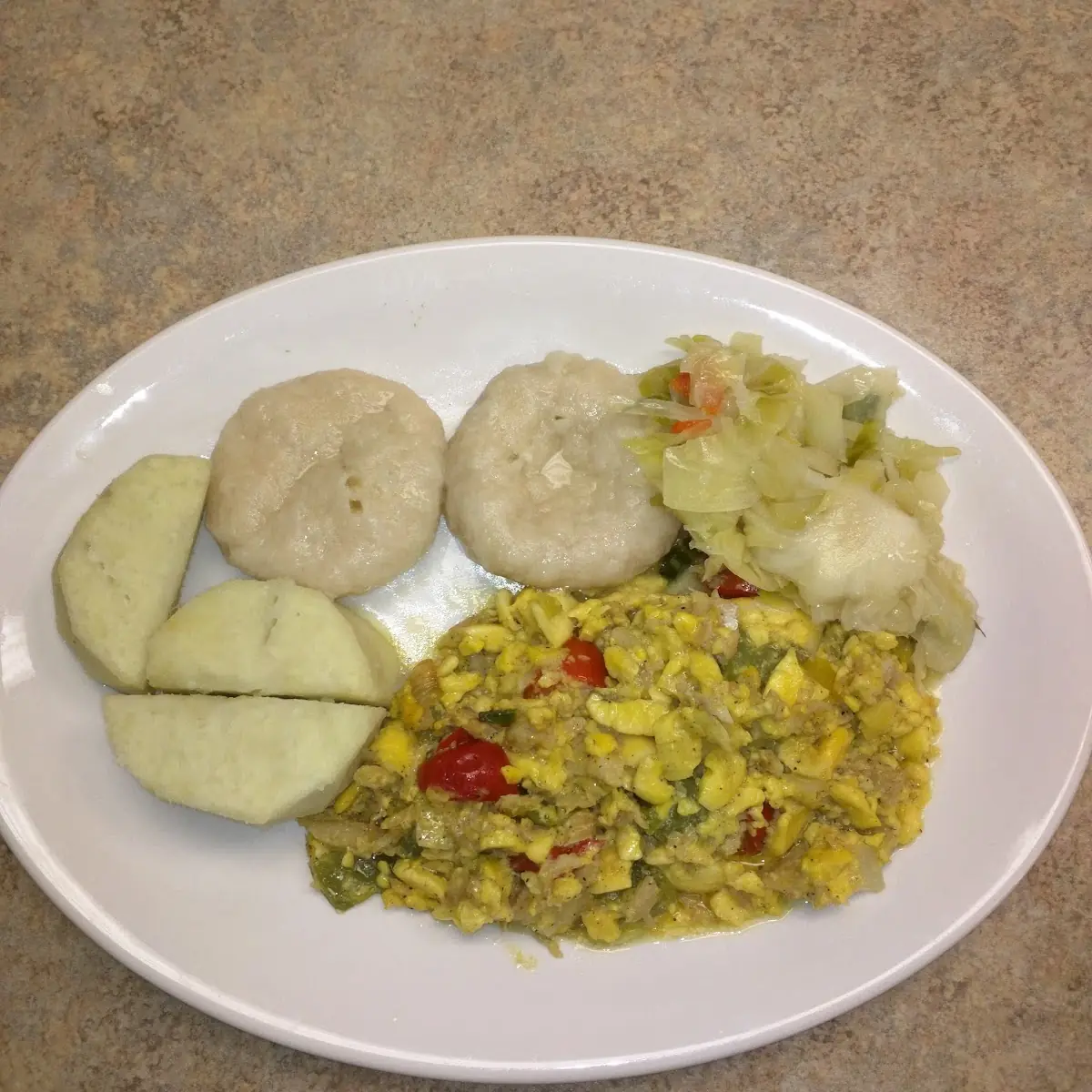 Callaloo Saltfish
