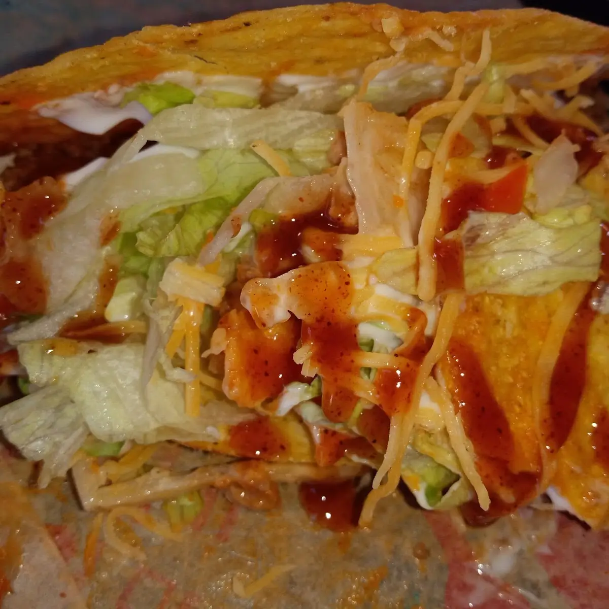 Beef Hard Taco Supreme
