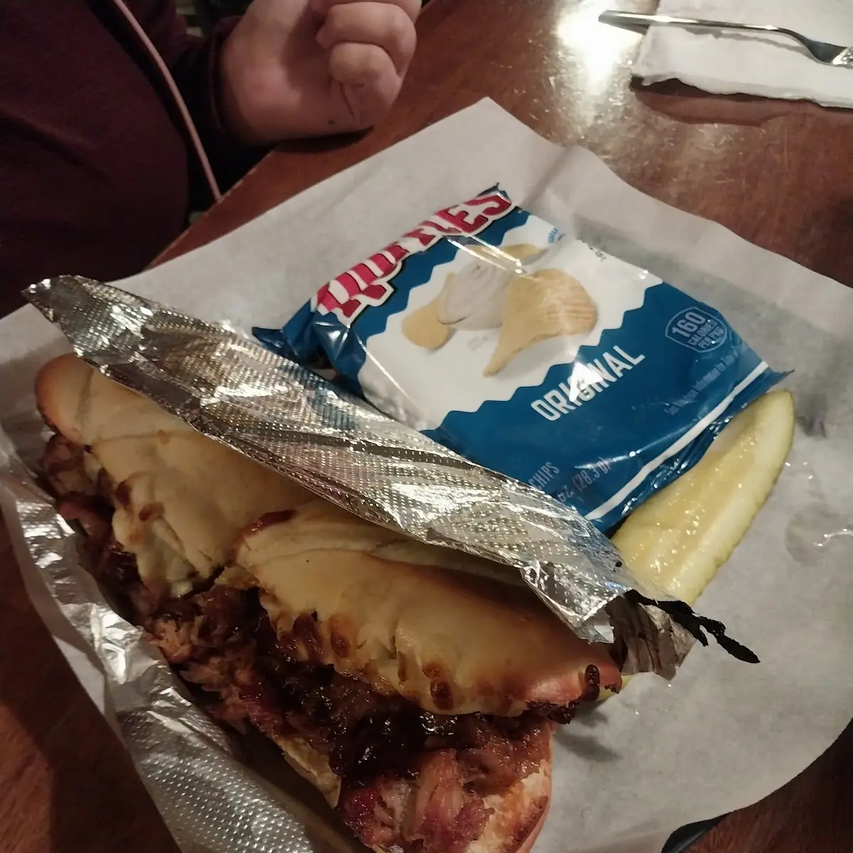 Pulled Pork BBQ Hoagie