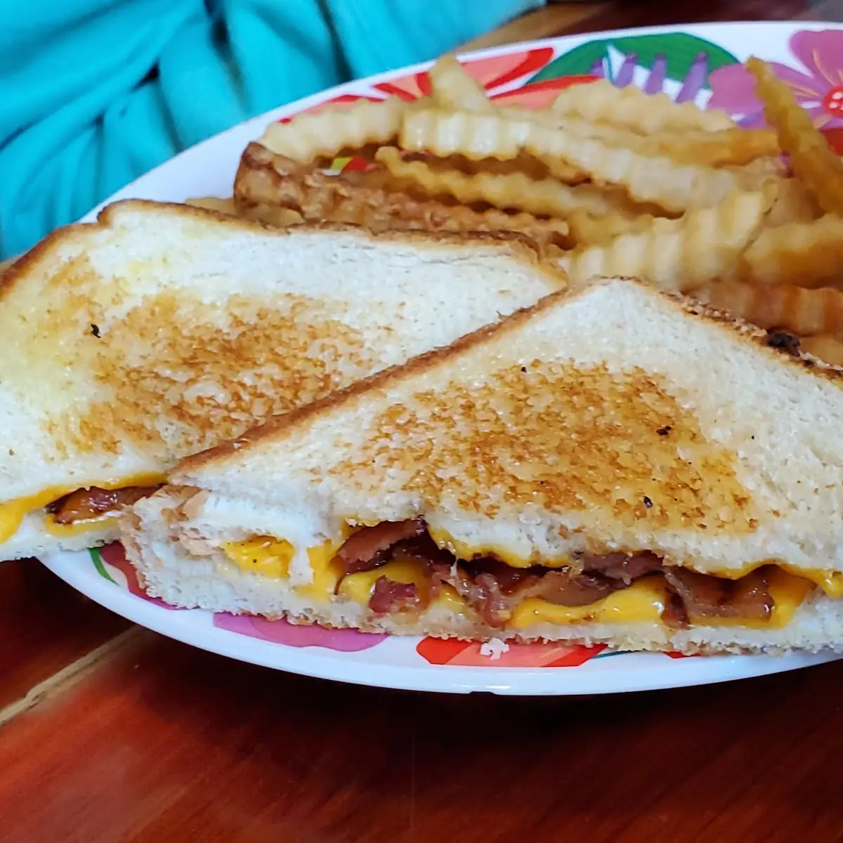 Grilled Cheese with Bacon