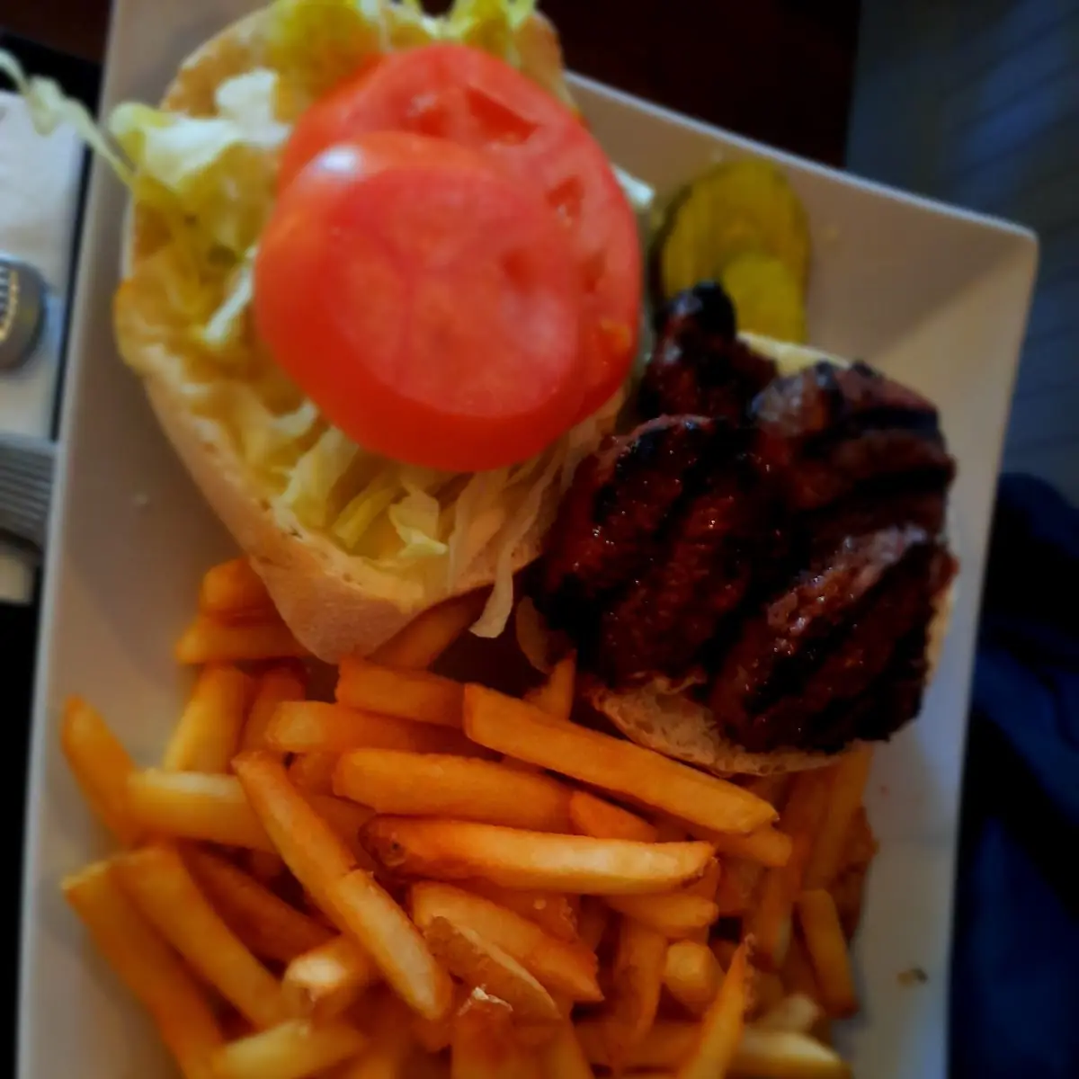 Steak Tip Sandwich