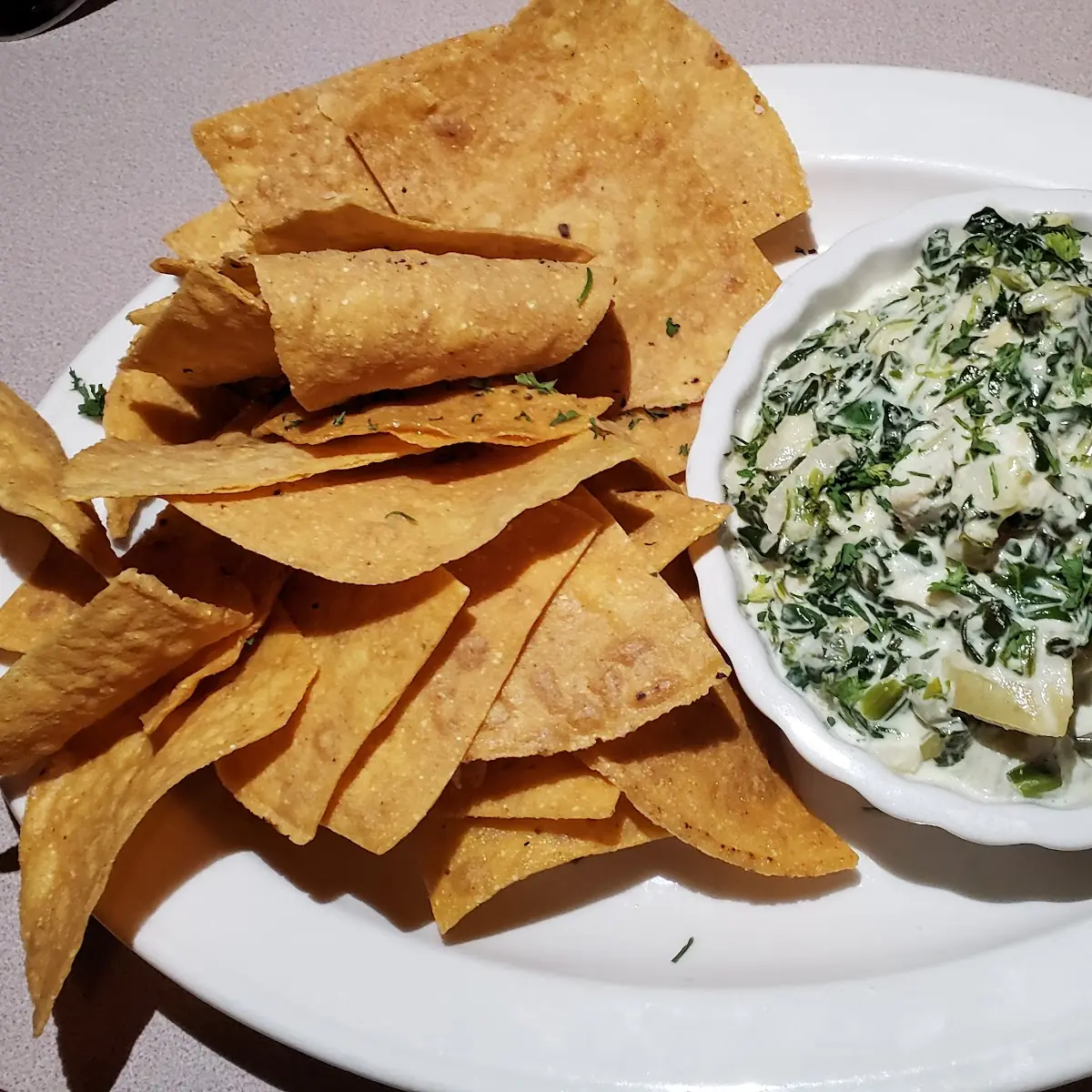 Fresh Spinach & Artichoke Dip